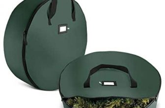 2-Pack 36″ Zober Christmas Wreath Storage Bag