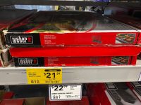 Excessive YMMV – Lowes In-Retailer – Weber Substitute Grates 17.5 in Cast Iron ($21.24) and 26 in Stainless Steel ($16.97)