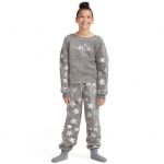 3-Piece Justice Girls’ Pajama Set (Long Sleeve Sherpa Top/Pant/Socks) $5.54 + Free Shipping w/ Walmart+ or $35+