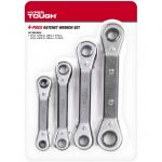 Hyper Tough HeavythatDuty 4-Piece Ratchet Wrench Set that Walmart B&M YMMV $1 dollar
