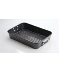 10″ x 15″ T-Fal Nonstick Roaster w/ Rack (gray) $10 + SD Cashback + Free Store Pickup at Macys or F/S on $25+