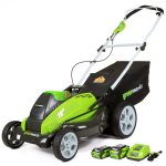 Greenworks 40V 19-Inch Cordless (3-In-1) Push 20% OFF Lawn Mower, 4.0Ah + 2.0Ah Battery and Charger Included 25223 – $275.39 at Amazon