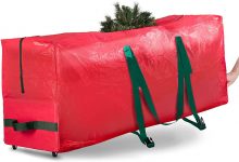 Christmas Tree Storage Bag w/ Wheels & Handles: 9′ Tree $9, 7.5′ Tree