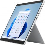 Microsoft Surface Pro 8 Pill, 13″, Core i5 eleventh Gen i5-1145G7 Quad-core (4 Core) 2.60 GHz, 8 GB RAM, 128 GB SSD, Windows 11 House, Platinum, 8PN-00001 $899