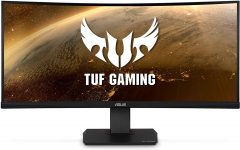 thirty five” Asus TUF Gaming VG35VQ 3440×1440 Curved 100Hz Eye Care HDR Monitor $380 completely free s/h at Amazon
