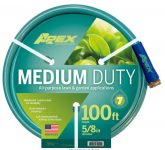 YMMV In Retailer – Apex 5/8 in. Dia x 100 ft. Medium Duty Water Hose $8.33