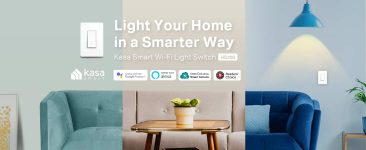 TP-Link 3-Pack Kasa Smart Light Switch (HS200P3) twenty dollars.98