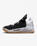Nike Basketball Footwear LeBron 18 in Black/White colour – $149.97