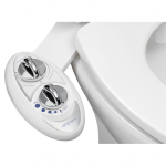 Luxe Bidet W85 Contemporary Water Dual-Nozzle Bidet Attachment $20 or much less Walmart