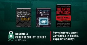 Humble bundle eBook Bundle – Cybersecurity – $18