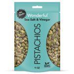 11-Oz Wonderful Pistachios w/ No Shells (Sea Salt & Vinegar or Honey Roasted) $7.50 w/ S&S + Free Shipping w/ Prime or on $25+