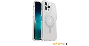 OtterBox Symmetry Series+ Clear Antimicrobial Case with MagSafe for iPhone 12/13 Pro Max – Clear – $31.64