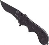 ETE 1603 Wortac 2.9″ Blade Folding Knife, D-2 Metal, G-10 Deal with, Spring Asissted $9.49