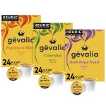 72-Ct Gevalia Okay-Cup Variety Pack (Light Roast, Medium Roast and Dark Roast)