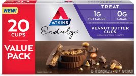 20-Pack 0.6-Oz Atkins Endulge Treat Peanut Butter Cups $7.35 ($0.37/ea) w/ S&S + Free S&H w/ Prime or $25+