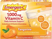 30-Ct Emergen-C 1000mg Vitamin C Powder(Tangerine) 2 for $8.97(every $4.49) or much less w/ S&S & More