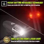 BLITZU Bike Headlight and Taillight Rear LED Security Gentle Set 50% off $7.97 + FS (for twenty-four hours)