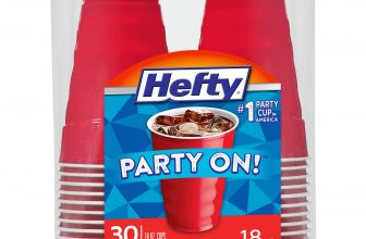 30-Ct 18-oz Hefty Party On Disposable Plastic Cups (Red)