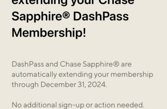 DoorDash extending free chase sapphire membership until December thirty first 2024