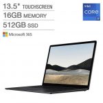 Microsoft Floor Laptop computer 4 – 13.5″ Touchscreen Laptop computer – Intel Core i7-1185G7 – 2256 x 1504 Show – Windows 10 – Black $1399.99