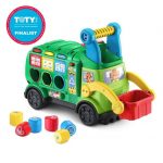 VTech Sort and Recycle Ride-On Truck Toy With Six Blocks and Sorting Bins $18 & Free Delivery w/ Walmart+ or $35+