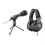 Audio-Technica ATH-M20x Headphones + AT2005 USB/XLR Microphone $50 + free s/h (much less w/ SD Cashback) at Focus Digicam
