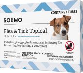 3-Doses Solimo Flea and Tick Treatment (Medium Dog)