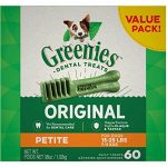 Greenies Original Petite Natural Dental Dog Treats (15 – 25 lb. canines) 54oz – 90ct $9.29 with s/s . Pills Pocket 15.8oz $3.74 YMMV