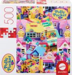500-Piece Polly Pocket Playsets With Dolls Mattel Jigsaw Puzzle w/ Mini-Poster $5.61 & Extra + FS w/ Amazon Prime or FS on $25+