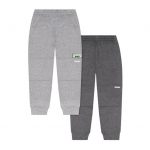 2-Pack Hind Boys’ Fleece Reinforced Knee Joggers (Numerous Colours)