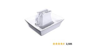 $50 PetSafe Drinkwell Pagoda Cat and Canine Consuming Fountain, 70 oz Capability Computerized Water Dispenser for Pets, Sturdy Straightforward to Clear Ceramic Materials – $50