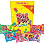 20-Count Ring Pop Individually Wrapped Bulk Variety Party Lollipop Sweet (Assorted Flavors) $6.63 w/ S&S + FS w/ Prime or on $25+