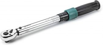 SATA 3/8″ Drive 50-250 in/lb, 6.0-30Nm Micro-Adjusting Torque Wrench – ST96232 $42.24