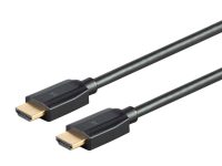 6′ Monoprice 8K Ultra High Speed HDMI Cable (Black)