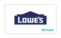 Digital Delivery eGift Card: $100 Lowe’s eGift Card $90 or $25 VUDU eGift Card for $20 through Newegg