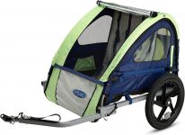 Used – Like New AMAZON: Instep Bike Trailer for Toddlers, Youngsters, Single and Double Seat, 2-In-1 Cover Provider, A number of Colors $52.81