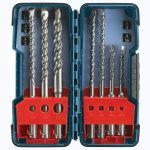 Bosch Bulldog 7-Piece 6-in Alloy Steel Masonry Drill Bit Set for SDS-Plus Drill YMMV $20.04