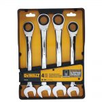 DEWALT Jumbo Metric Ratcheting Wrench Set (4-piece) 21,22,24,25mm @ homedepot.com $28