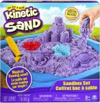Kinetic Sand Sandbox Playset w/ 1lb of Purple Kinetic Sand & 3 Molds $5.60 & Extra + FS w/ Amazon Prime or FS on $25+