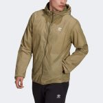adidas Men’s Originals Adicolor Essentials Trefoil Windbreaker (olive) $26.25 + free transport
