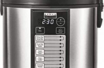 Bella Pro Series – Pro Series 20-Cup Rice Cooker – Stainless Steel, $19.99, free transport, Best Buy by way of ebay