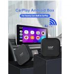 Carlinkit Wireless AutomobilePlay Adapter IOS Android 9.0 Ai Box Mini Android Box 4GRAM 64GROM GPS Built-in $149 + Free Shipping