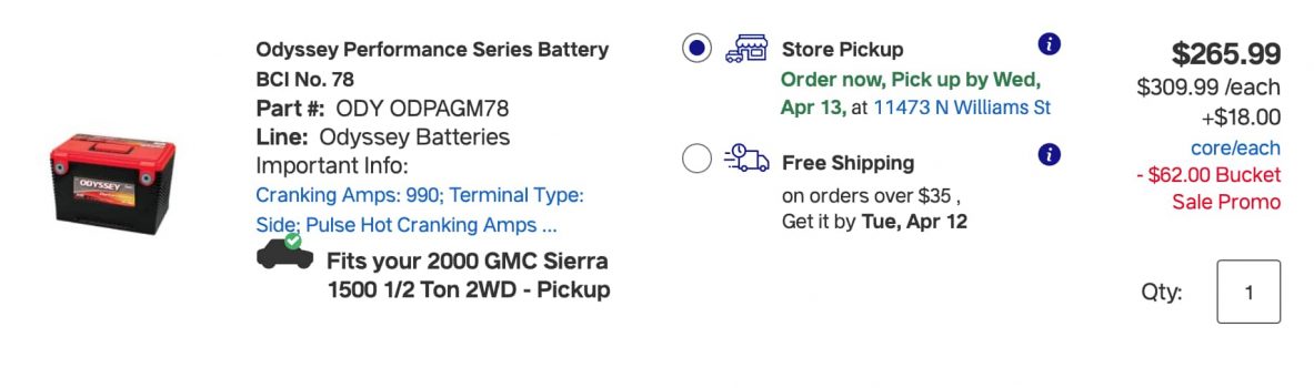 Auto Parts & Supplies