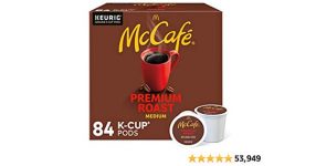 McCafe Premium Medium Roast K-Cup Coffee Pods, Premium Roast, 84 Count – $24.00