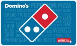 Domino’sPizza Gift Card $42.50