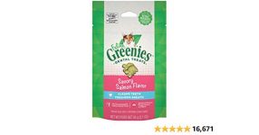 Greenies Feline Pure Dental Care Cat Treats, Salmon 2.1 oz – $1.28