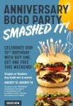 Smashburger Buy One, Get One FREE 8/12/22-8/14/22
