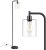Bosceos Industrial Ground Lamp with Hanging Glass Shade $30 + free s/h at Amazon