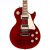 Gibson Les Paul Traditional Pro V Satin Electric Guitar (Wine Red or Iced Tea)