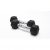 Tru Grit Fitness Hex Rubber Dumbbells (various weights): 5-LBs Pair Set